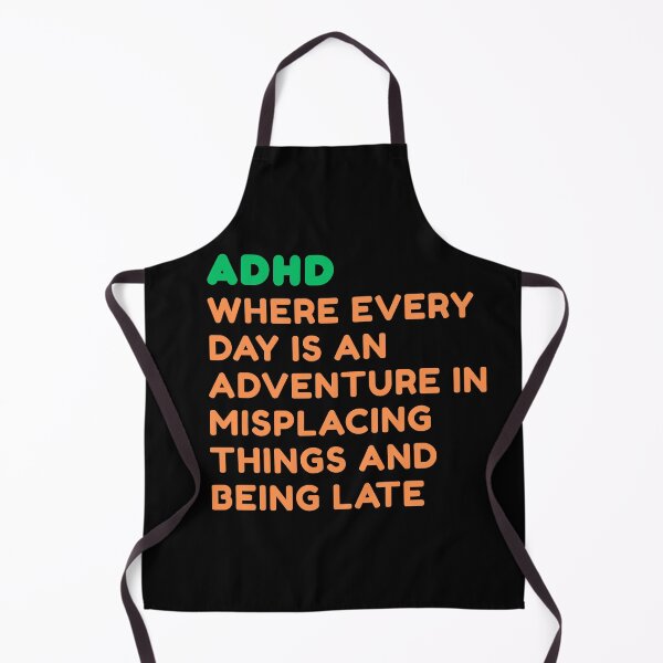 Item preview, ADHD – Everyday Adventure in Misplacing Things designed and sold by CHAOS_CLUB.