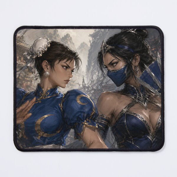Item preview, Chun Li vs Kitana Street Fighter 6 Fanart designed and sold by bapupa.