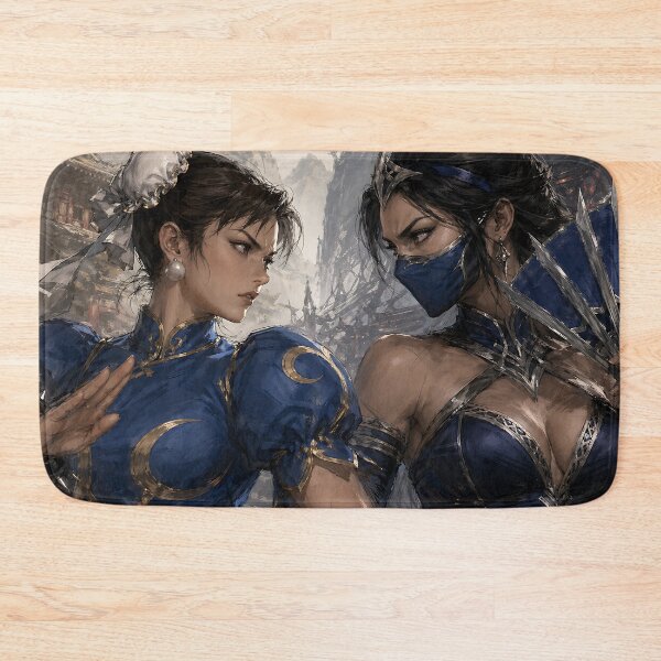 Item preview, Chun Li vs Kitana Street Fighter 6 Fanart designed and sold by bapupa.