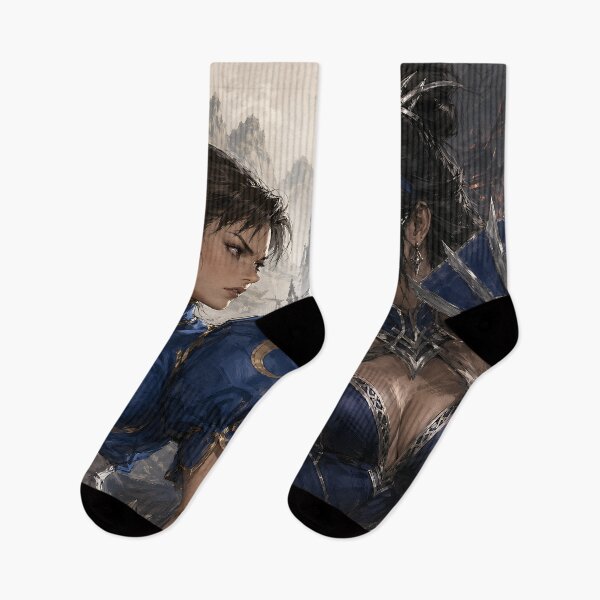 Item preview, Chun Li vs Kitana Street Fighter 6 Fanart designed and sold by bapupa.