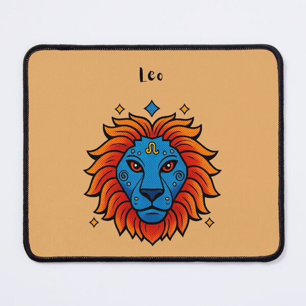 Item preview, Leo Zodiac Sign Lion King Pop Art Illustration designed and sold by SolutionsArt.