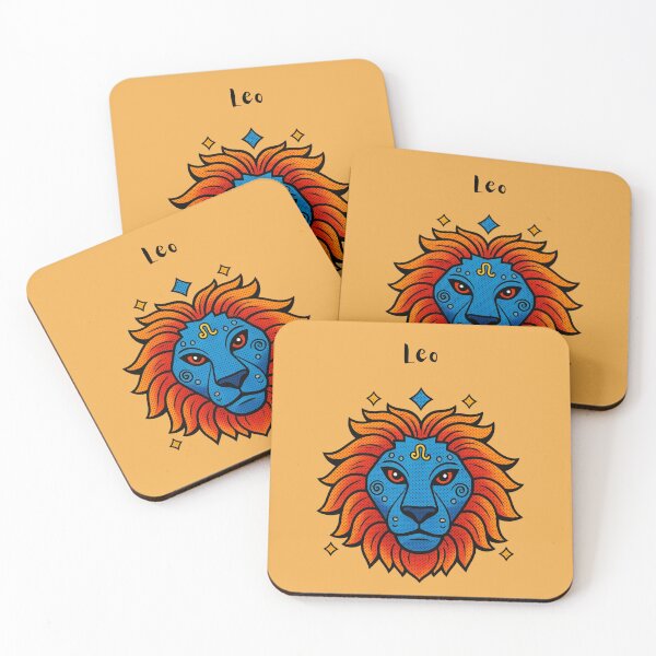 Item preview, Leo Zodiac Sign Lion King Pop Art Illustration designed and sold by SolutionsArt.