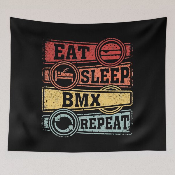 Item preview, Eat Sleep BMX Repeat designed and sold by GabbyKash.