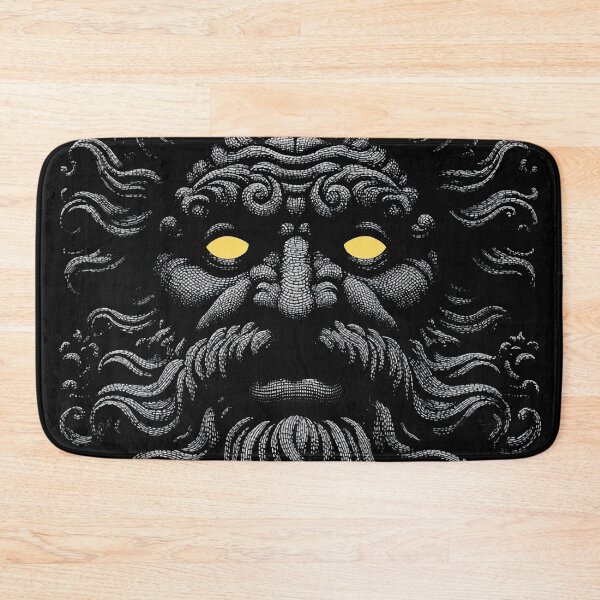 Item preview, Dark Zeus beard deamon god with yellow eyes 127sm designed and sold by 127sm.