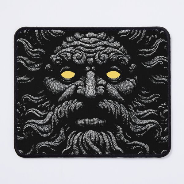 Item preview, Dark Zeus beard deamon god with yellow eyes 127sm designed and sold by 127sm.