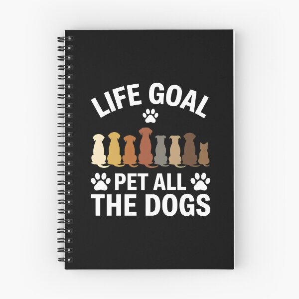 Item preview, Life Goal Pet All The Dogs Paw Print Tee designed and sold by OlyvieArt.