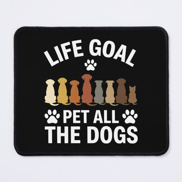 Item preview, Life Goal Pet All The Dogs Paw Print Tee designed and sold by OlyvieArt.