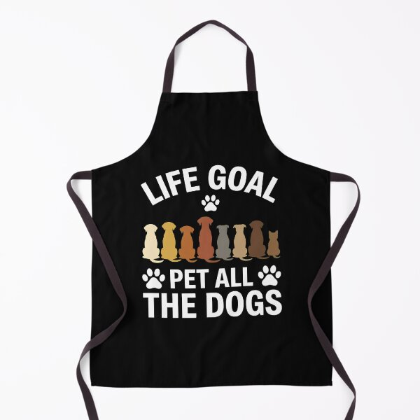 Item preview, Life Goal Pet All The Dogs Paw Print Tee designed and sold by OlyvieArt.