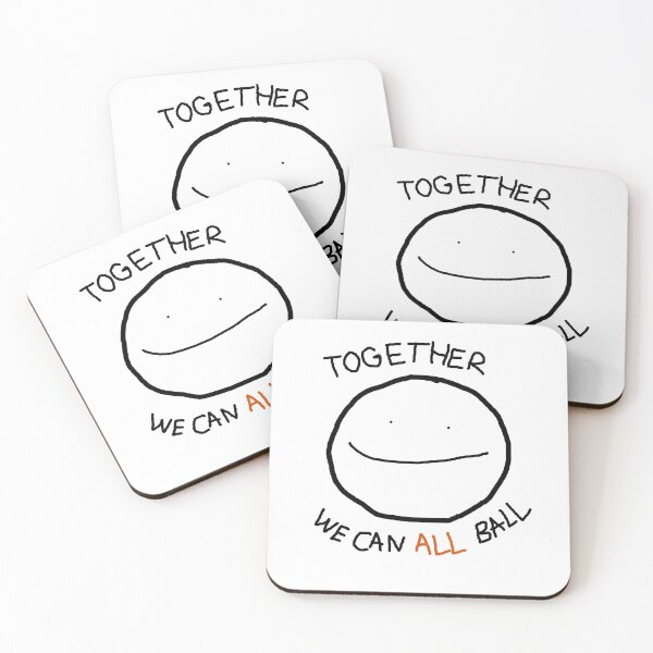 Item preview, together we can all ball boi designed and sold by bartredratbois.