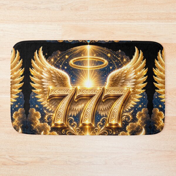 Item preview, Golden Angel Number 777 Divine Alignment Light designed and sold by HiteshArt111.
