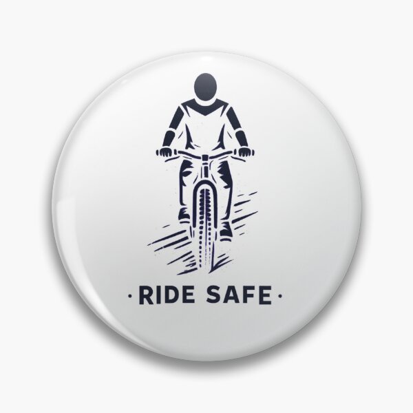 Item preview, Ride Safe Bicycle Minimal Graphic Design Cycling Safety Quote designed and sold by onubi.
