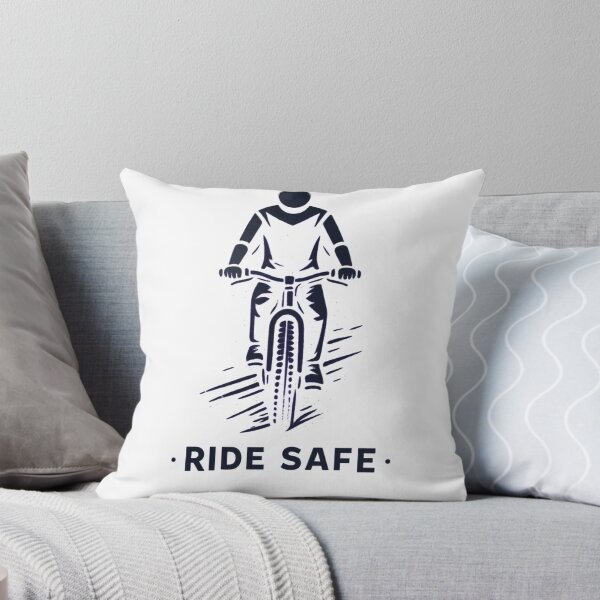 Item preview, Ride Safe Bicycle Minimal Graphic Design Cycling Safety Quote designed and sold by onubi.