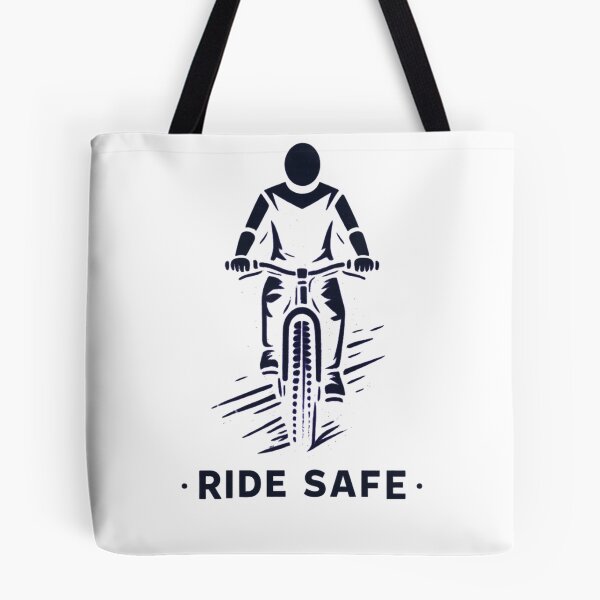 Item preview, Ride Safe Bicycle Minimal Graphic Design Cycling Safety Quote designed and sold by onubi.