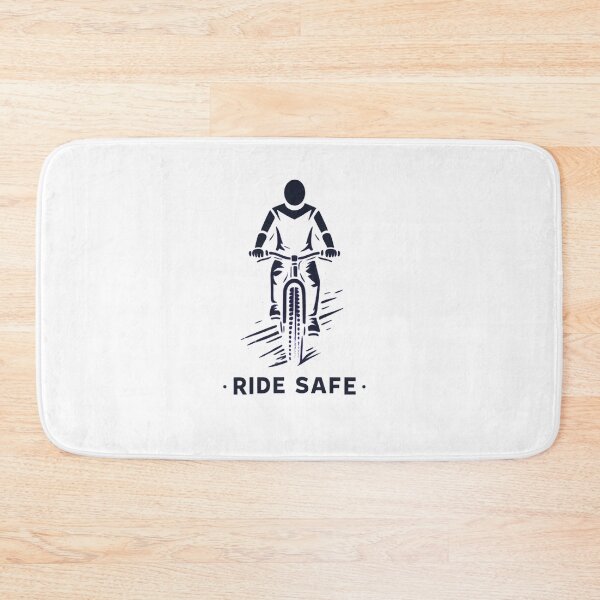 Item preview, Ride Safe Bicycle Minimal Graphic Design Cycling Safety Quote designed and sold by onubi.