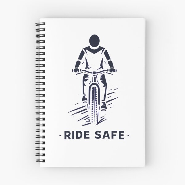 Item preview, Ride Safe Bicycle Minimal Graphic Design Cycling Safety Quote designed and sold by onubi.