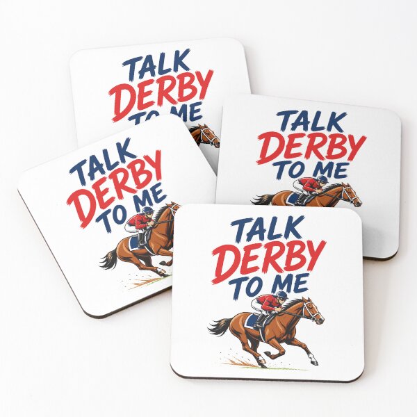 Item preview, Talk Derby To Me Funny Horse Racing Quote designed and sold by JackCurtis1991.