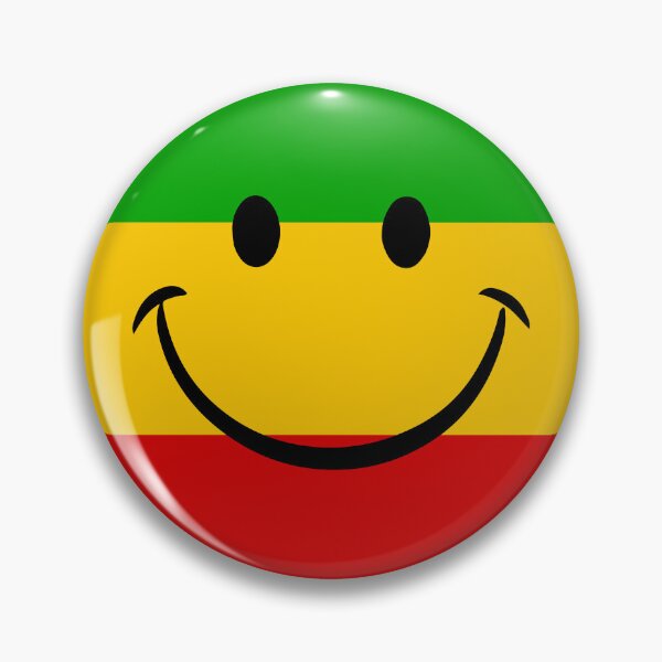 Item preview, Rasta Smiling Emoji Face designed and sold by HotHibiscus.
