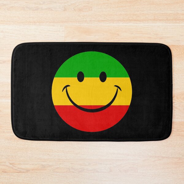 Item preview, Rasta Smiling Emoji Face designed and sold by HotHibiscus.