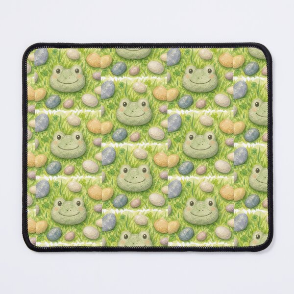 Item preview, Cute Frog Stone Watercolor designed and sold by pompom123.