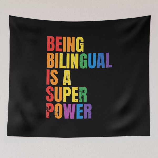 Item preview, Being Bilingual Is A Superpower Back To School designed and sold by Dondonmart.