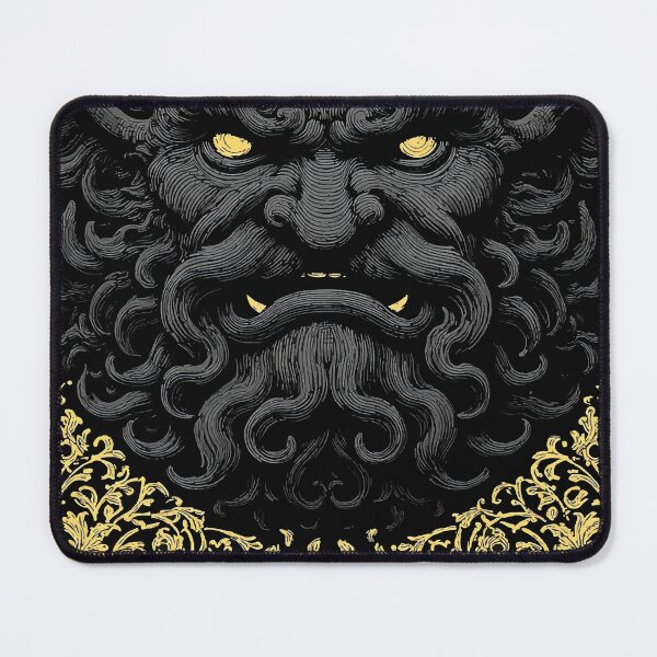 Item preview, Dark wise and evil gold demon Zeus with yellow eyes 127sm designed and sold by 127sm.