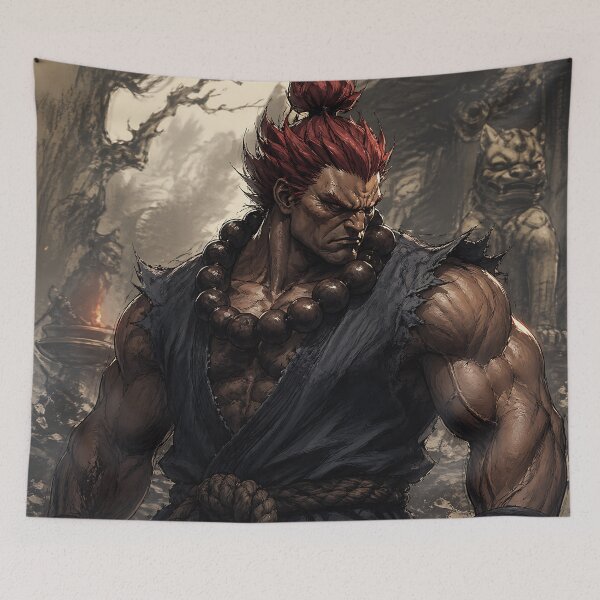 Item preview, Akuma Street Fighter 6 SF6 Fanart designed and sold by bapupa.