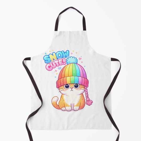 Item preview, Snow Cat Essential T-Shirt Winter Cute Kitty designed and sold by SoftSproutstu.