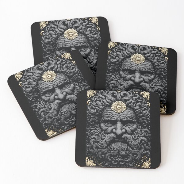 Item preview, Great wise dark and gold god Zeus 127sm designed and sold by 127sm.