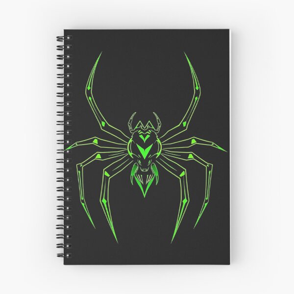 Item preview, Neon Green Cyber Spider Emblem designed and sold by CrazyRedBubble1.
