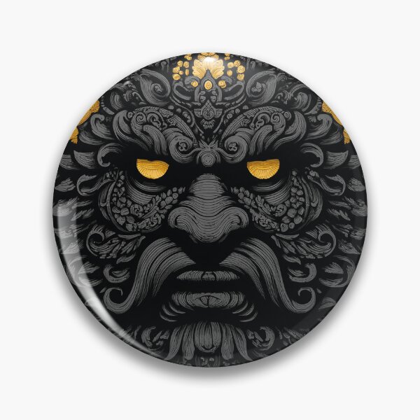 Item preview, Evil dark and gold horny demon god 127sm designed and sold by 127sm.