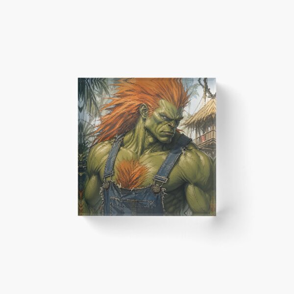 Item preview, Blanka Street Fighter 6 SF6 Fanart designed and sold by bapupa.