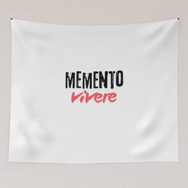 Item preview, memento vivere designed and sold by LaughandLaugh.