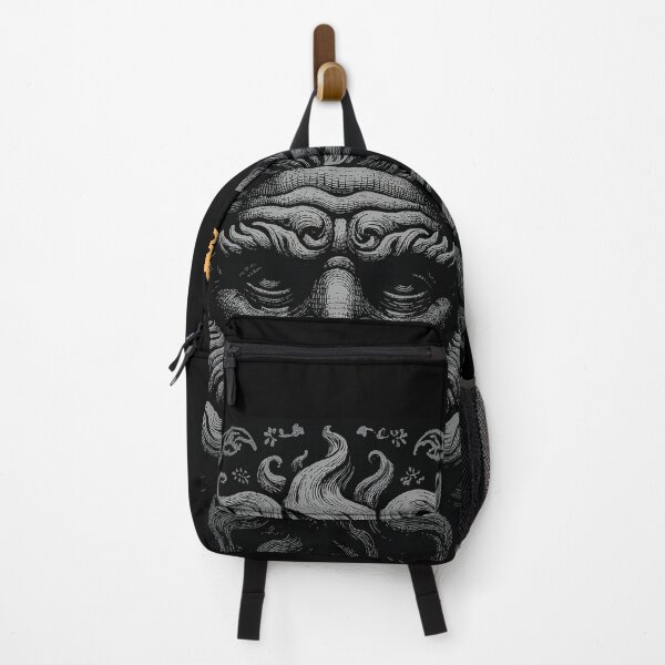 Item preview, Gorgeous face of wise dark God with beard and gold 127sm designed and sold by 127sm.