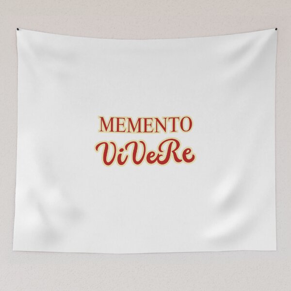 Item preview, memento vivere designed and sold by LaughandLaugh.