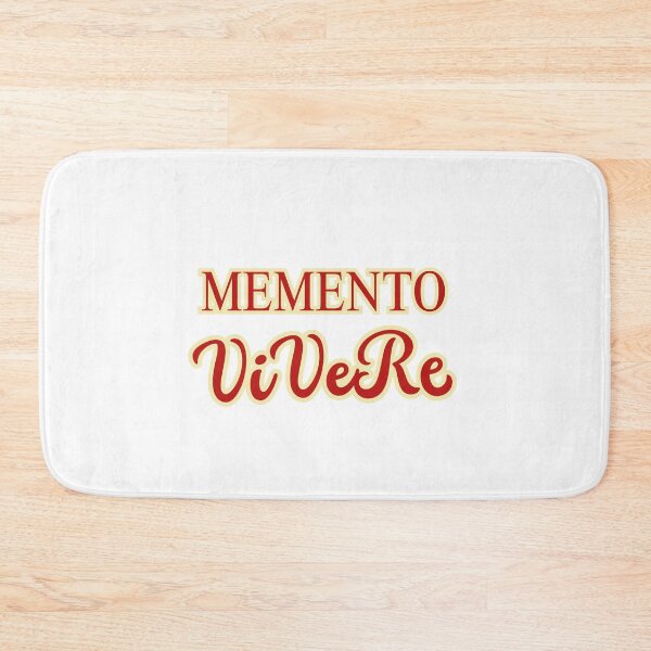Item preview, memento vivere designed and sold by LaughandLaugh.