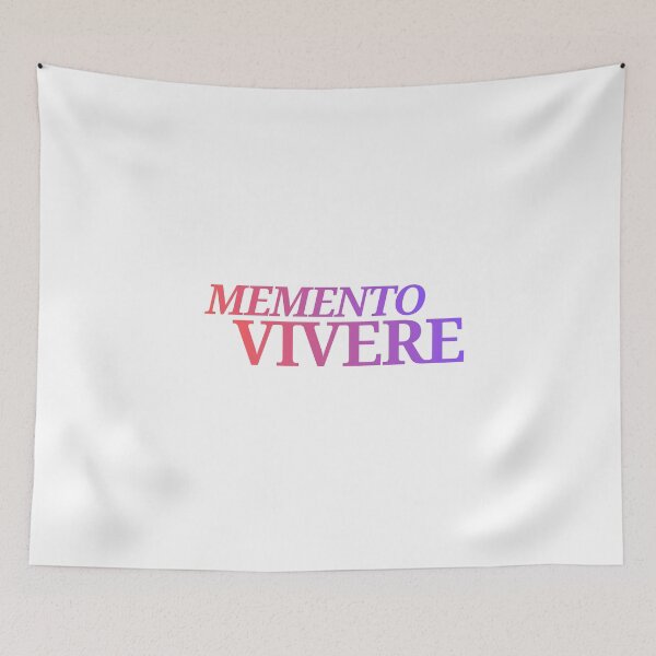 Item preview, Memento vivere designed and sold by LaughandLaugh.