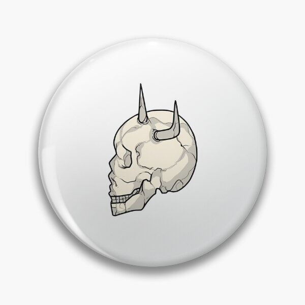 Item preview, The Horned Devil Skull designed and sold by LesageSecond.