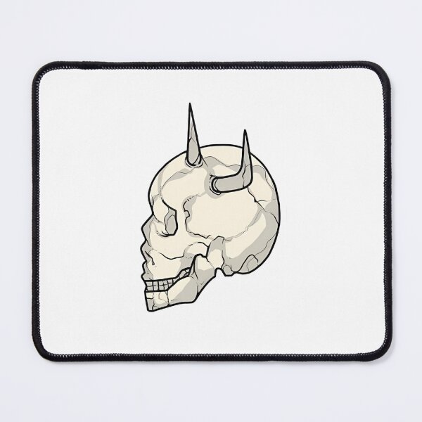 Item preview, The Horned Devil Skull designed and sold by LesageSecond.