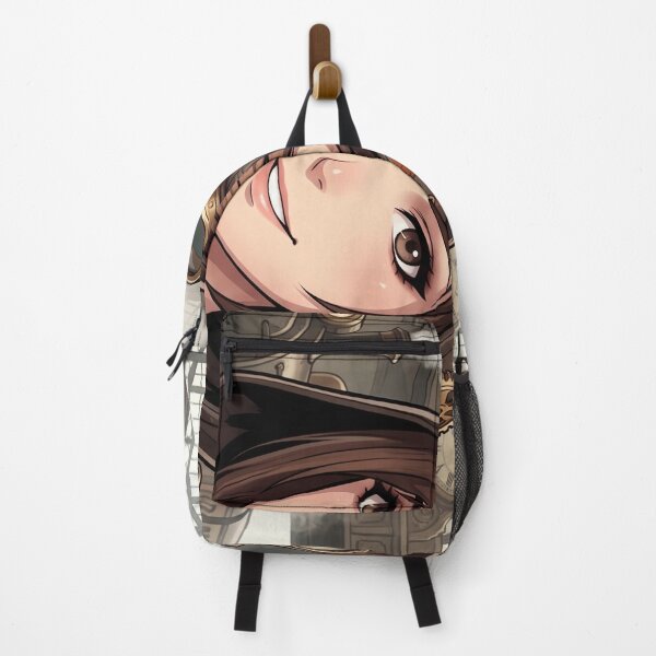Item preview, Steampunk Adventurer in Leather Hoodie at Train Station designed and sold by Vyxorea.