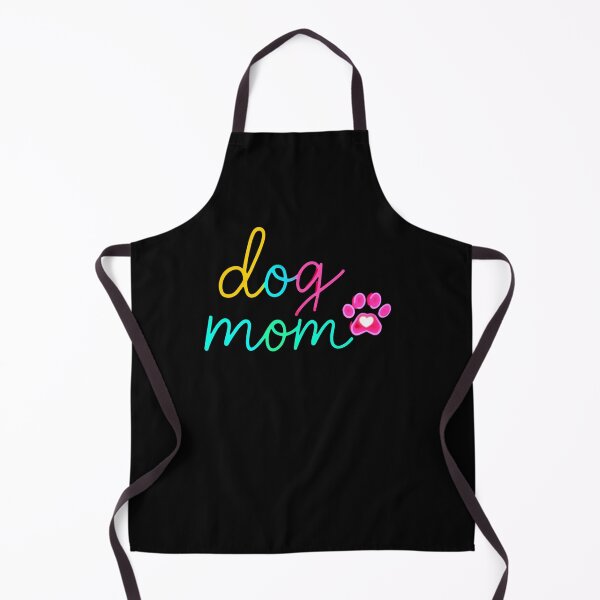 Item preview, Dog Mom Neon Script with Paw Accent designed and sold by SiarheiYur.