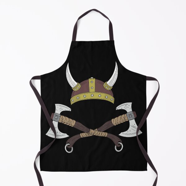 Item preview, Viking Helmet and Crossed Axes Emblem designed and sold by Hedon77.