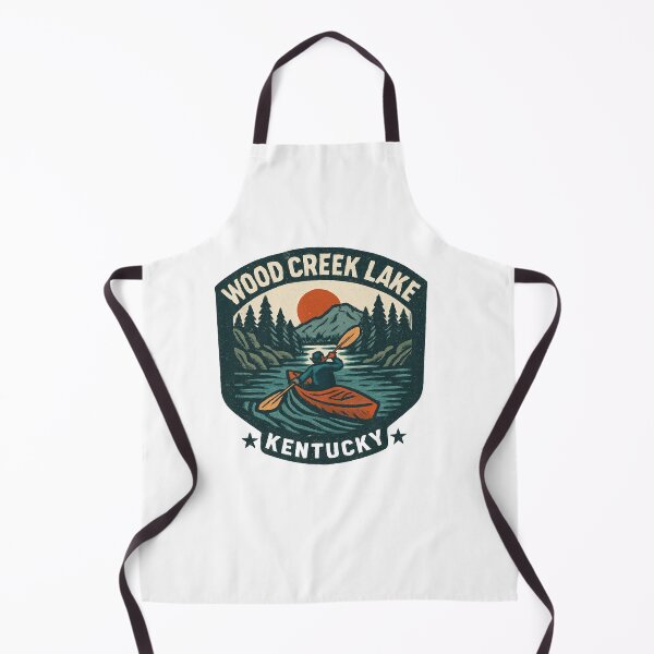 Item preview, Wood Creek Lake Kentucky Kayak Sunset Scene designed and sold by SiarheiYur.