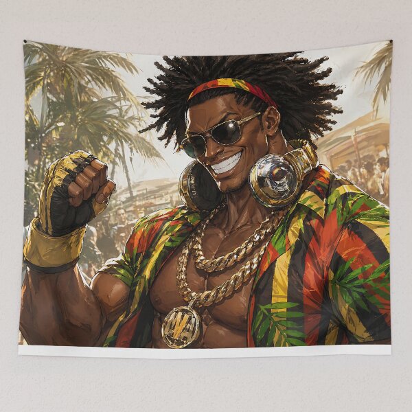 Item preview, Dee Jay Street Fighter 6 SF6 Fanart designed and sold by bapupa.