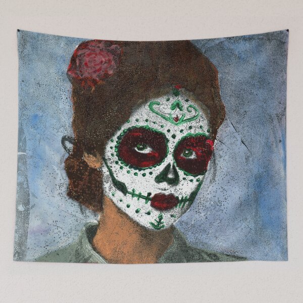 Item preview, La Catrina Interesada designed and sold by ElvisSantanaArt.