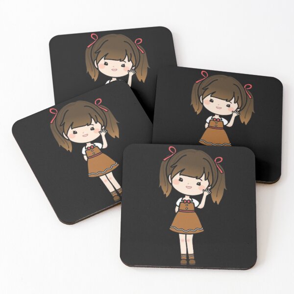 Item preview, Kawaii Chibi Girl Sticker | Cute Anime Girl Design | Gift for Girls Who Love Kawaii designed and sold by SOLIORA  ATELIER.