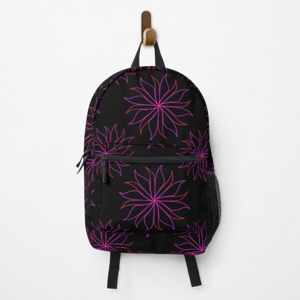 Item preview, Neon Flower Seamless Pattern designed and sold by Dreamy-H-Doodlz.