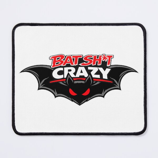 Item preview, Batshit Crazy Carried By Bat Mascot designed and sold by BSCI Designs.