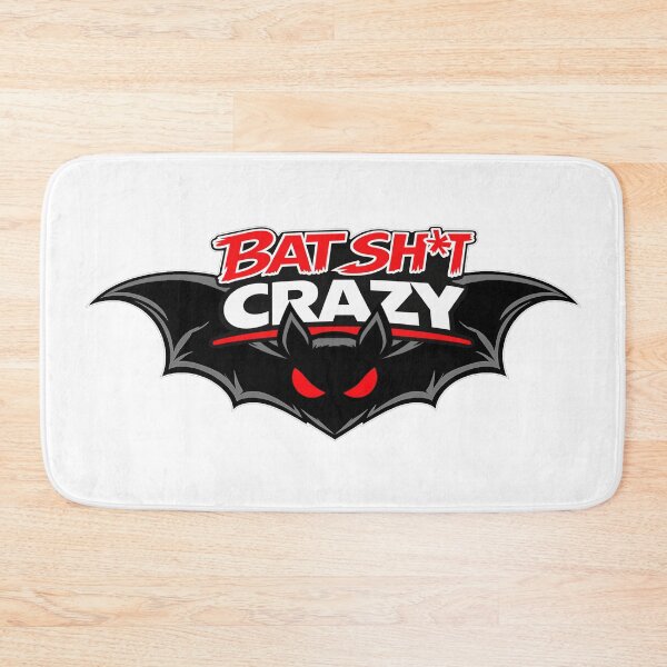 Item preview, Batshit Crazy Carried By Bat Mascot designed and sold by BSCI Designs.