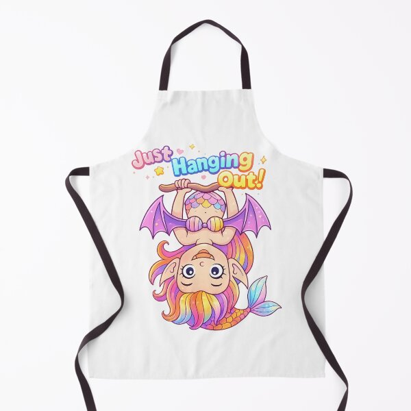 Item preview, Just Hanging Out Essential T-Shirt Bat Mermaid Cute designed and sold by SoftSproutstu.