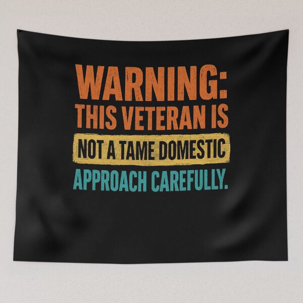 Item preview, Warning Not a Tame Domestic Bold Statement Text designed and sold by SiarheiYur.